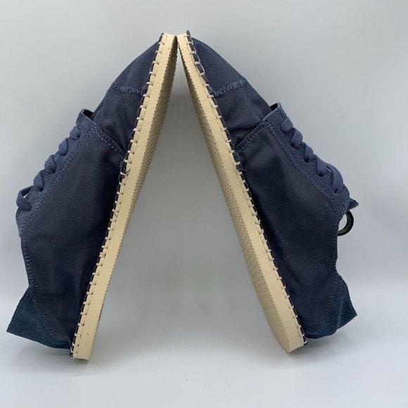 Havaianas Alpargatas Origine II Lace Up Sneakers Espadrille Size Womens 11 Blue - Picture 8 of 10